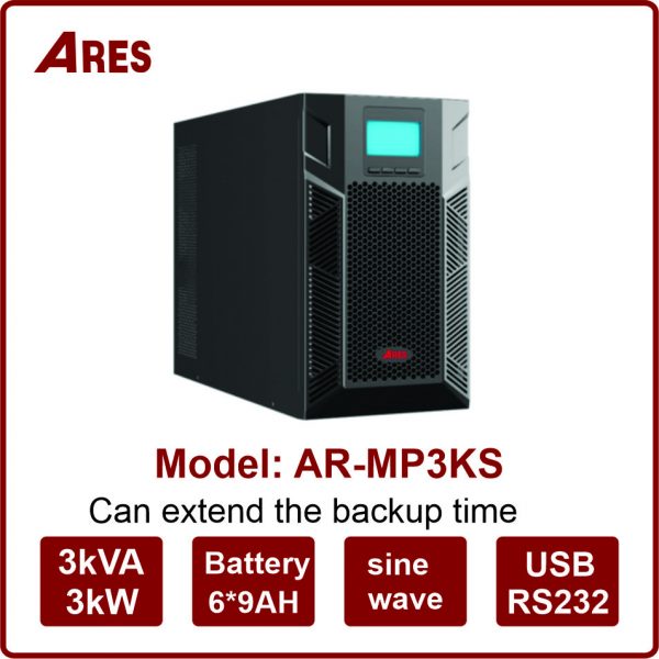 BỘ LƯU ĐIỆN UPS AR-MP3KS 3KVA/3KW ONLINE